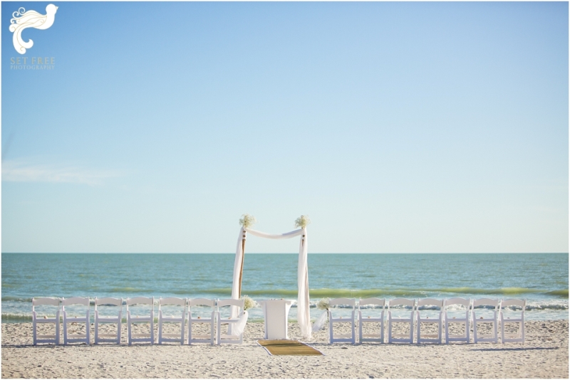 seaside beach wedding sanibel island, florida