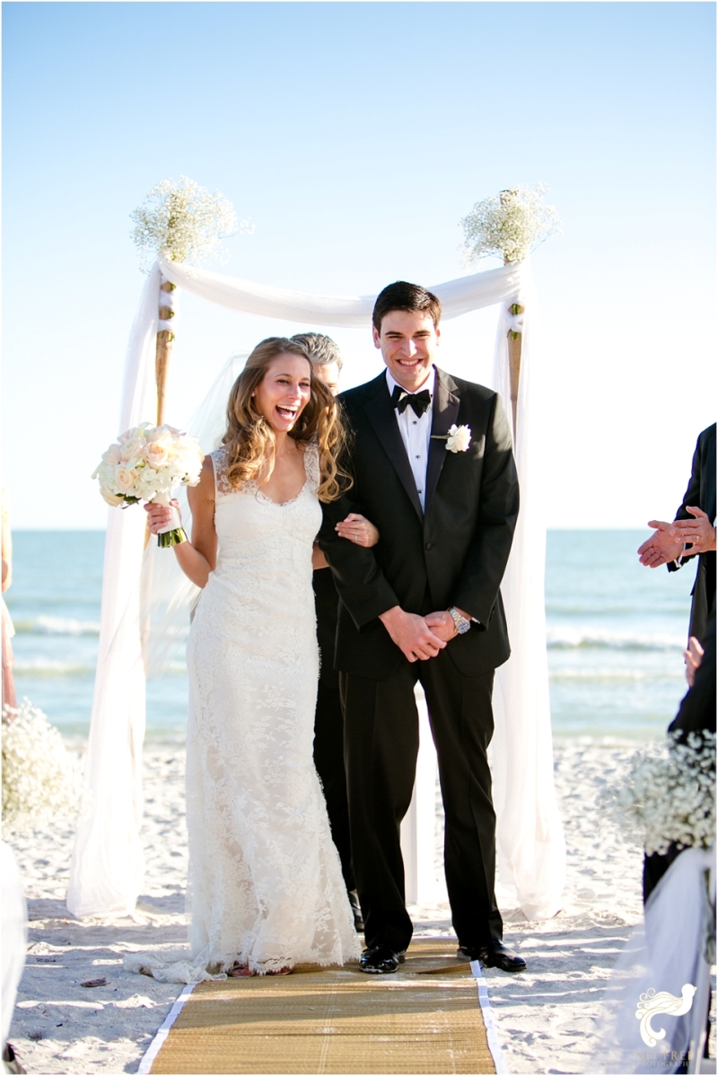 seaside beach wedding sanibel island, florida