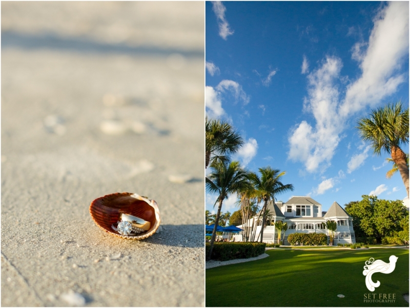 seaside beach wedding sanibel island, florida