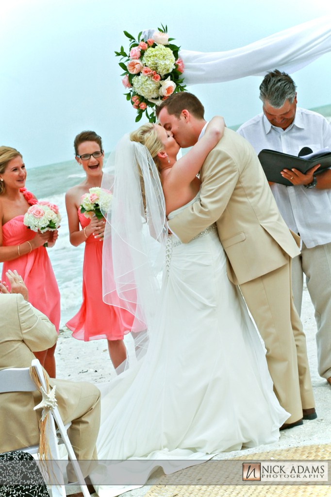 chic destination beach wedding