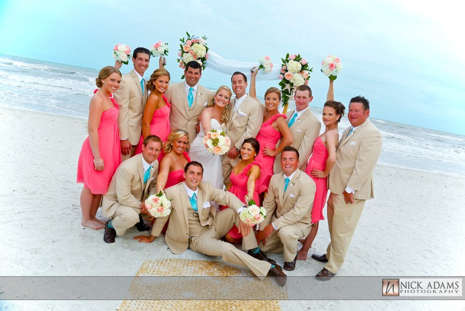 chic destination beach wedding