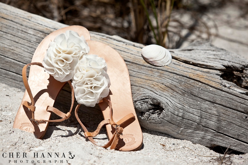 Tropical Island Destination Tent Wedding