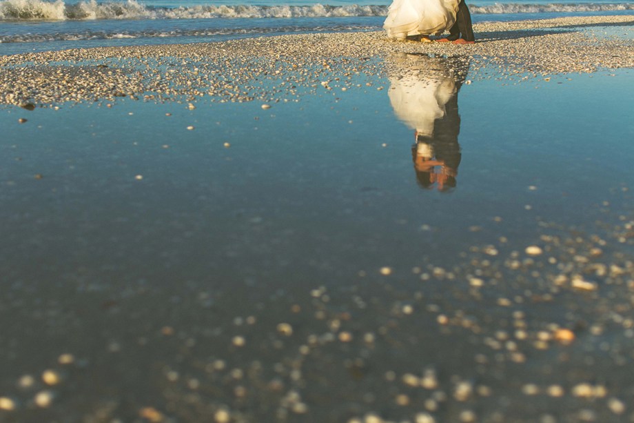 secluded island beach tent wedding sanibel 