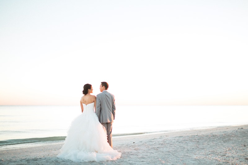 tent beach wedding sanibel island