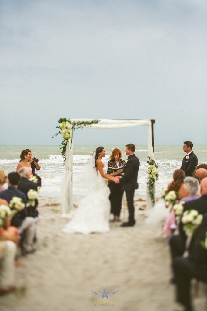 secluded island beach tent wedding sanibel 