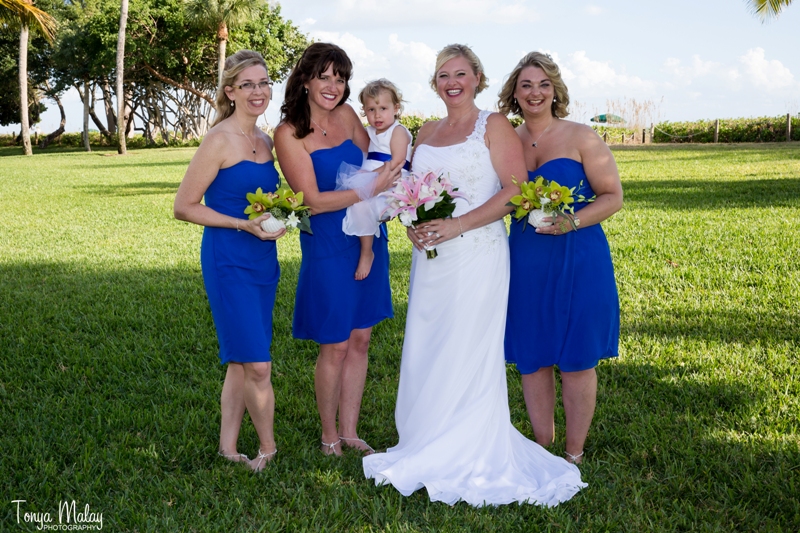 Tropical Beach Wedding Florida