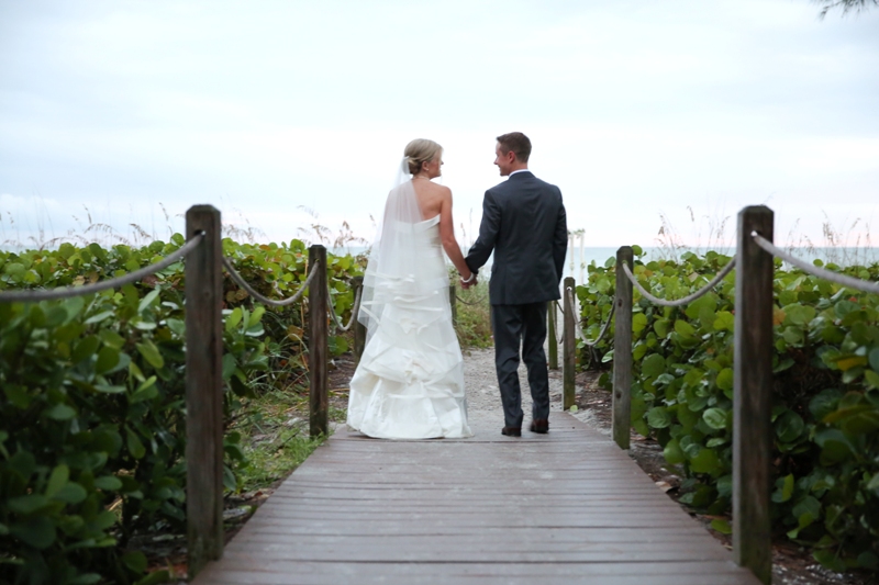 elegant tent beach wedding sanibel florida