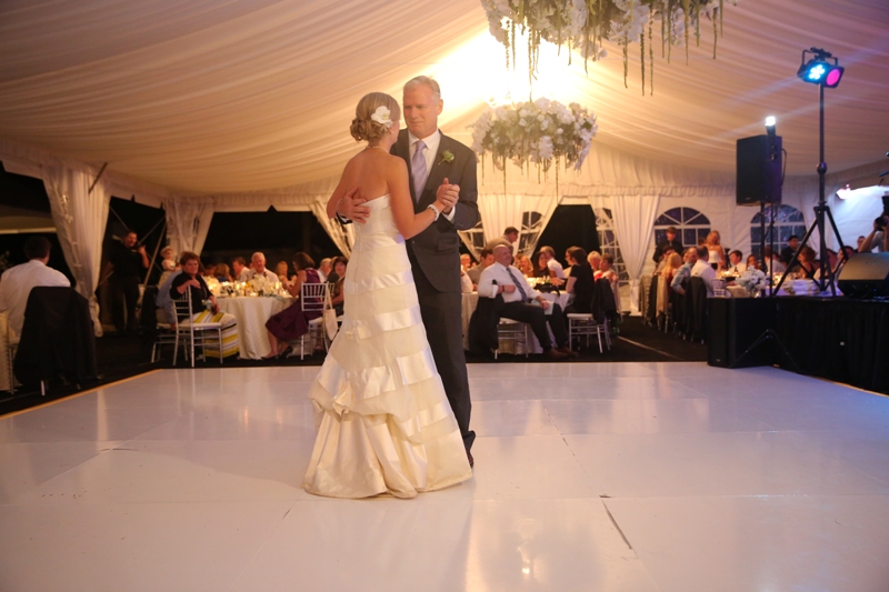 elegant tent beach wedding sanibel florida