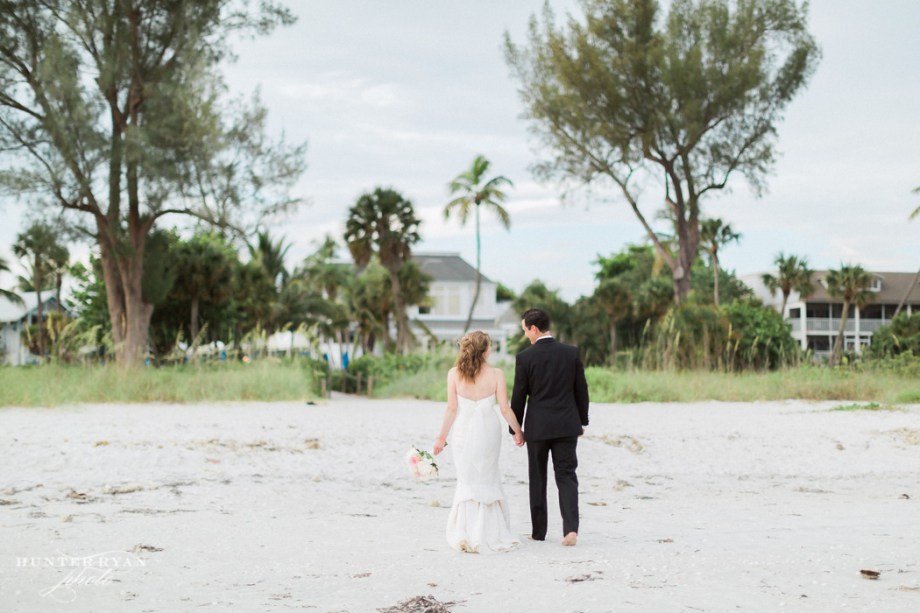 Elegant Intimate Beach Wedding Sanibel Island Casa Ybel Resort