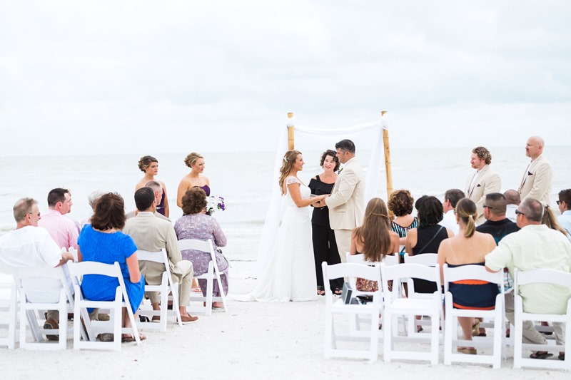 Small Sanibel Beach Wedding